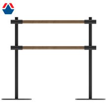 Хореографический станок мобильный 2х-рядный Евро-1000 Рондо СЕРЫЙ МУАР в сборе СНЯТО С ПР-ВА