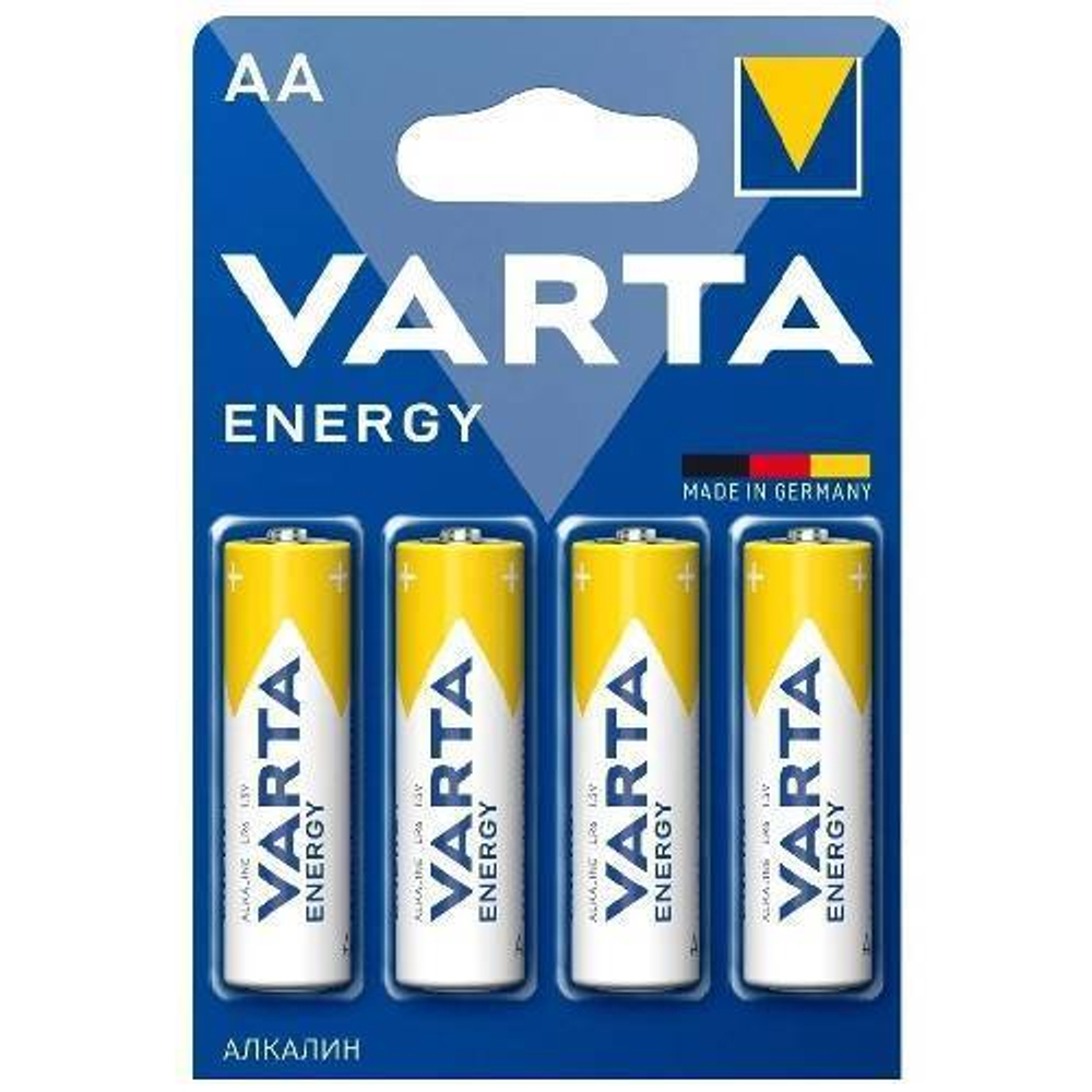 Батарейка VARTA АА (пальчик) (4шт.) ENERGY