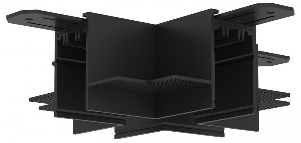 Соединитель X-образный для треков Denkirs SMART HIDE TR2114-BK
