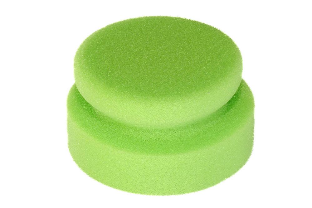 А302 Аппликатор для ручной полировки и нанесения составов 90x50мм, Ультрамягкий (зеленый)
