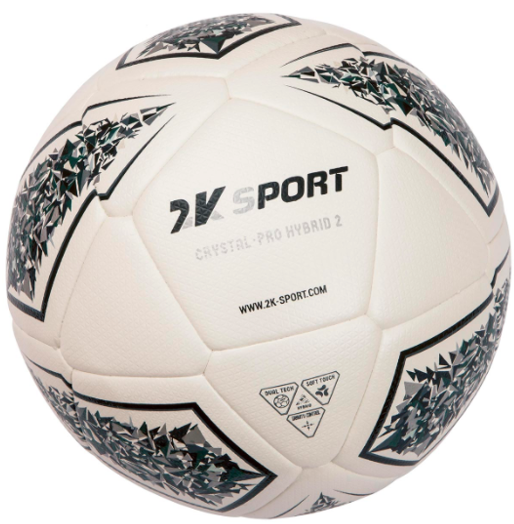 МЯЧ ФУТБОЛЬНЫЙ 2K SPORT CRYSTAL PRO HYBRID 2 (размер 4)