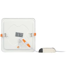 Светильник светодиодный встраиваемый ЭРА LED 2-16-6K квадратный 16Вт 6500К | Downlight