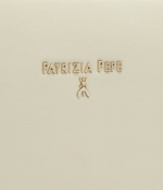 Кожаная сумка-мессенджер Patrizia Pepe - кремовый(8B0071 E043)