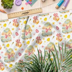 Ткань кулирная гладь детские барашки