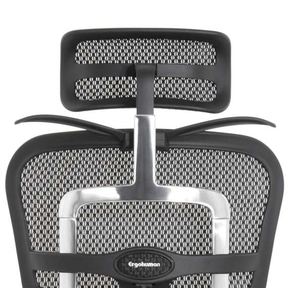 Кресло FALTO Ergohuman Elite 2 с подножкой ( чёрный каркас /сетка чёрный T-168-B1 Black )