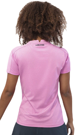 Женская теннисная футболка Head Play Tech T-Shirt - cyan