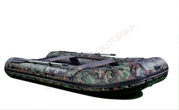 Лодка RiverBoats RB-370 ( камуфляж ) пол 12 мм