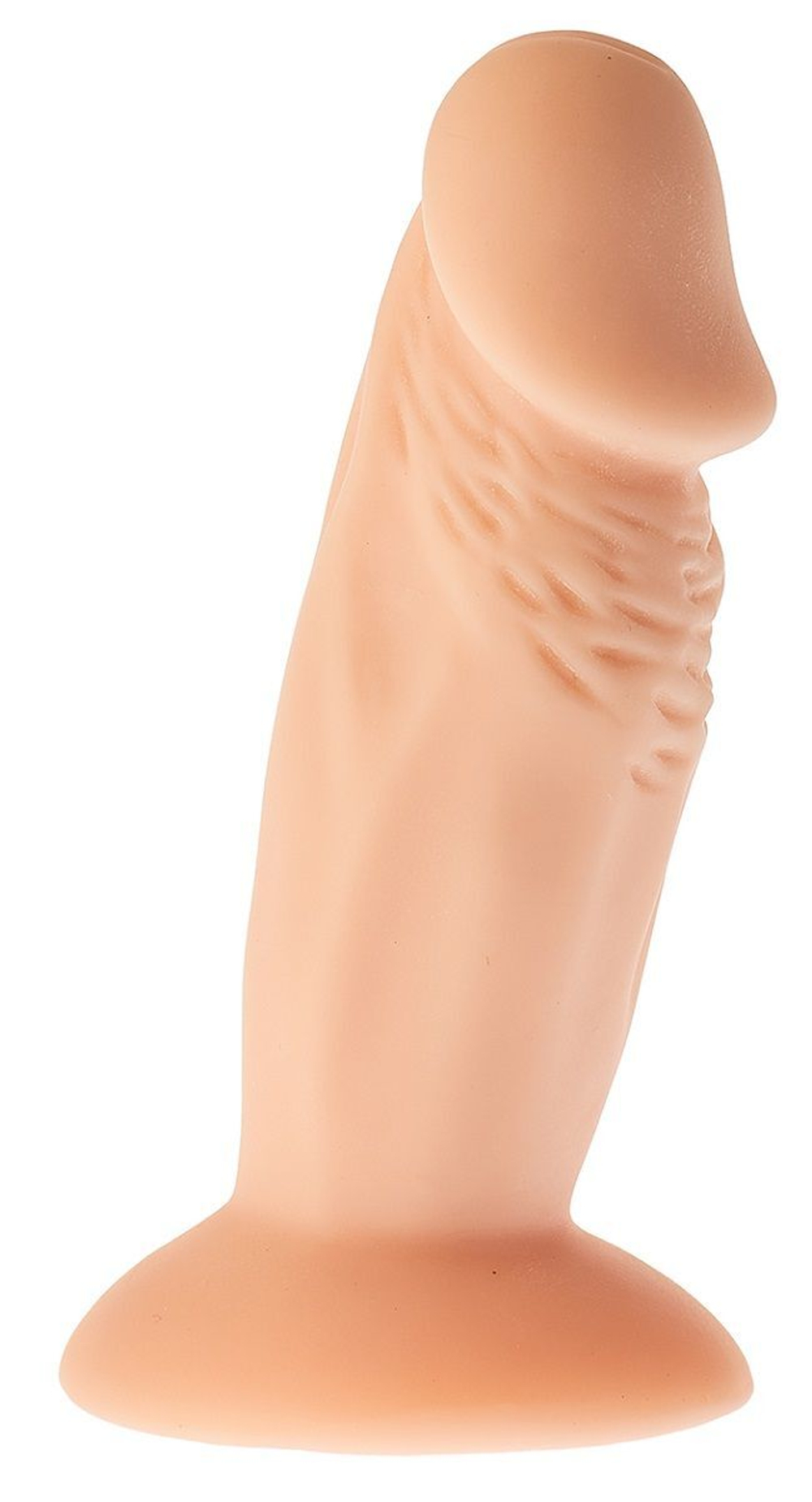 Телесный фаллоимитатор Tiny Tom - 11,5 см. (Цвет: телесный)