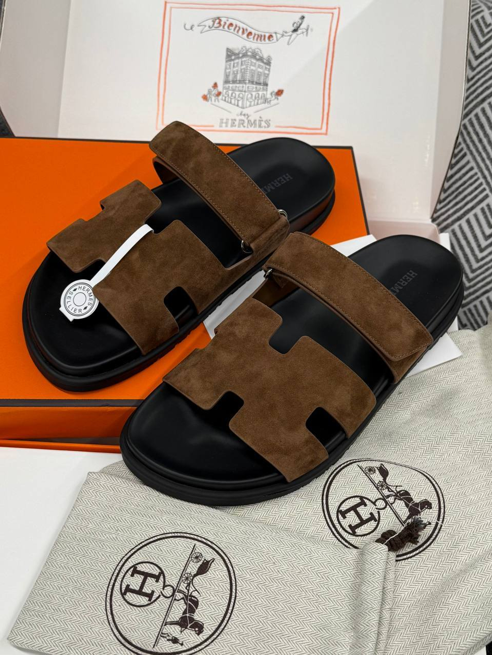 Шлёпанцы Hermes