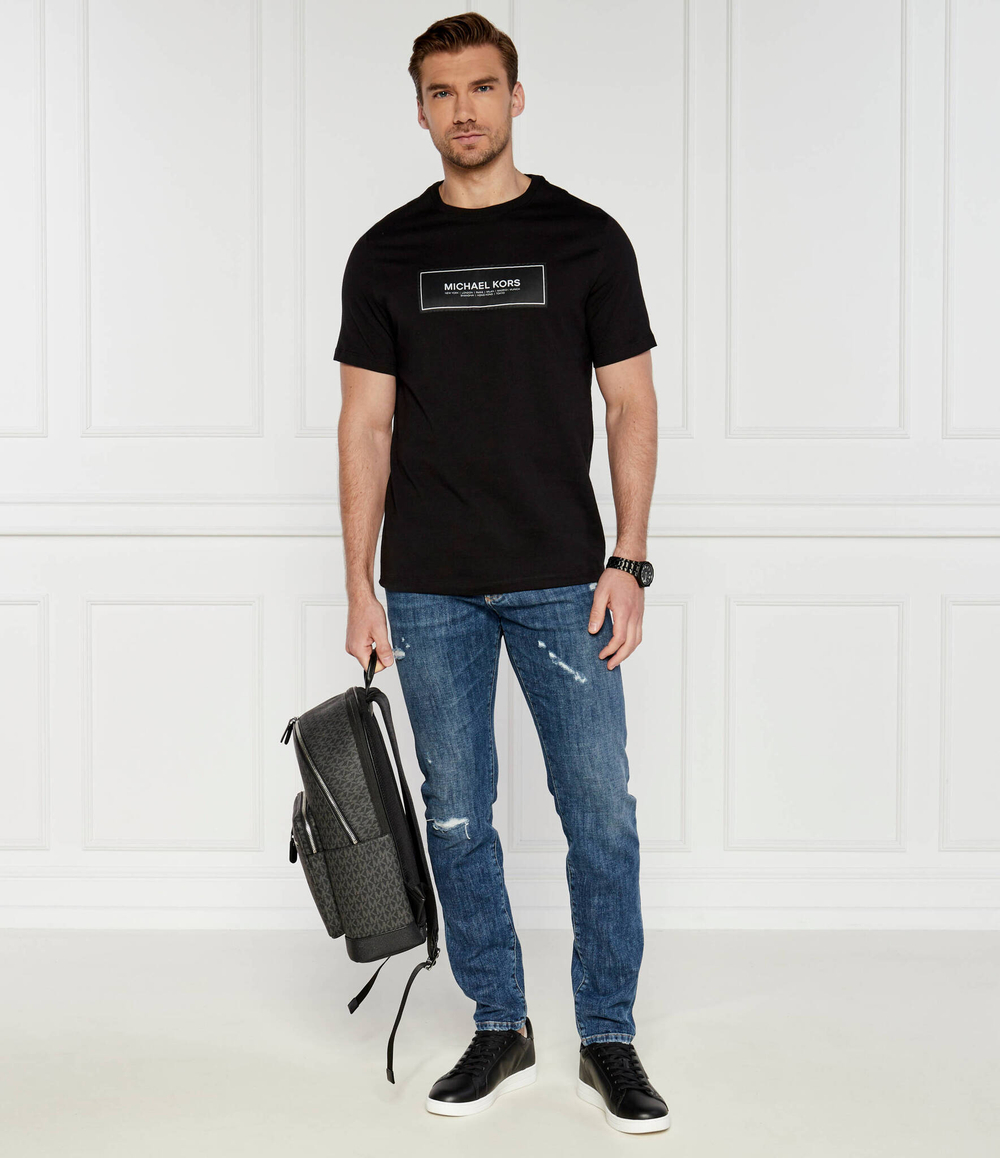 Кожаные кроссовки keating Michael Kors - черный(42S4KEFS2L)