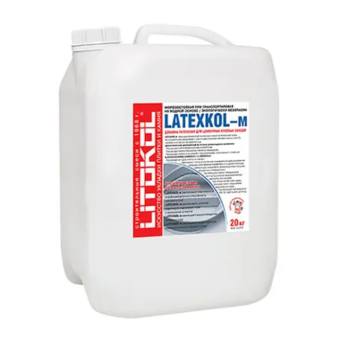 Латексная добавка Litokol Latexkol-m для Litokol K17, X11, LitoPlus K55 20 кг