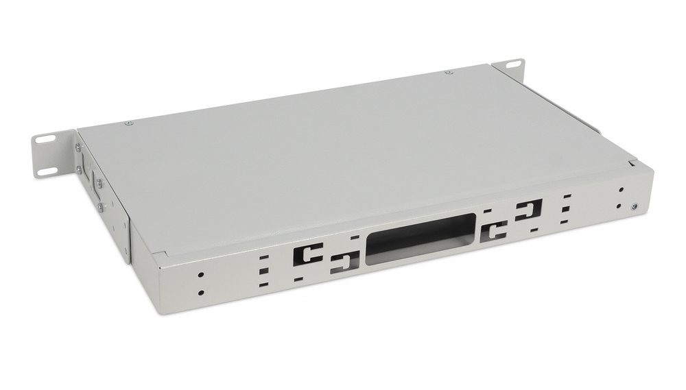 Кросс оптический стоечный  Cabeus FO-CS-19-3FP-GY