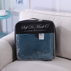 Плед 220х240 Sofi De MarkO Марсель синий