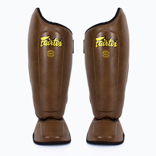 Шингарды Fairtex Ultimate Shin Pads brown