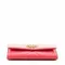 Кошелек Chanel 19 с клапаном лососевый