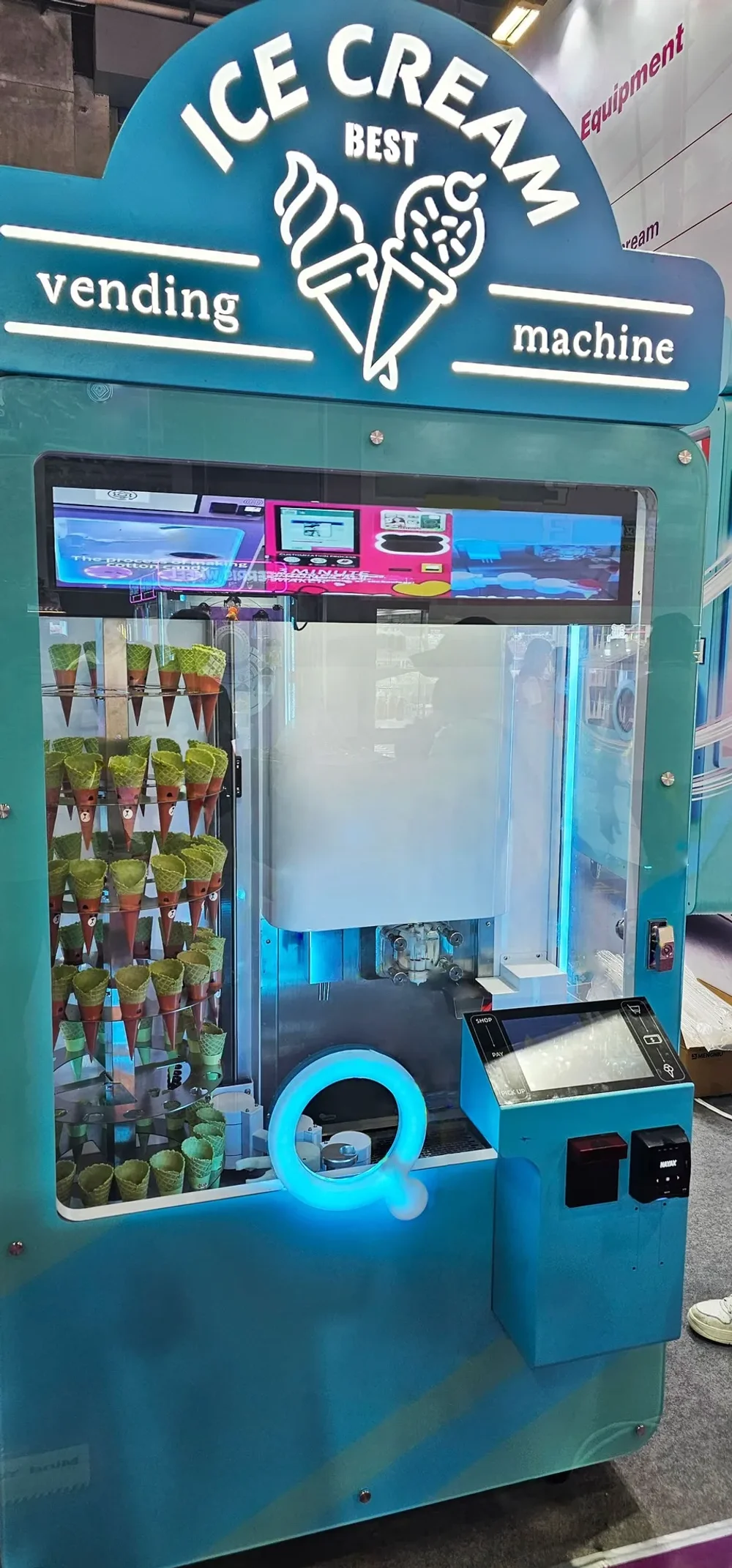 Вендинговый автомат мороженого «IceBot Soft+»