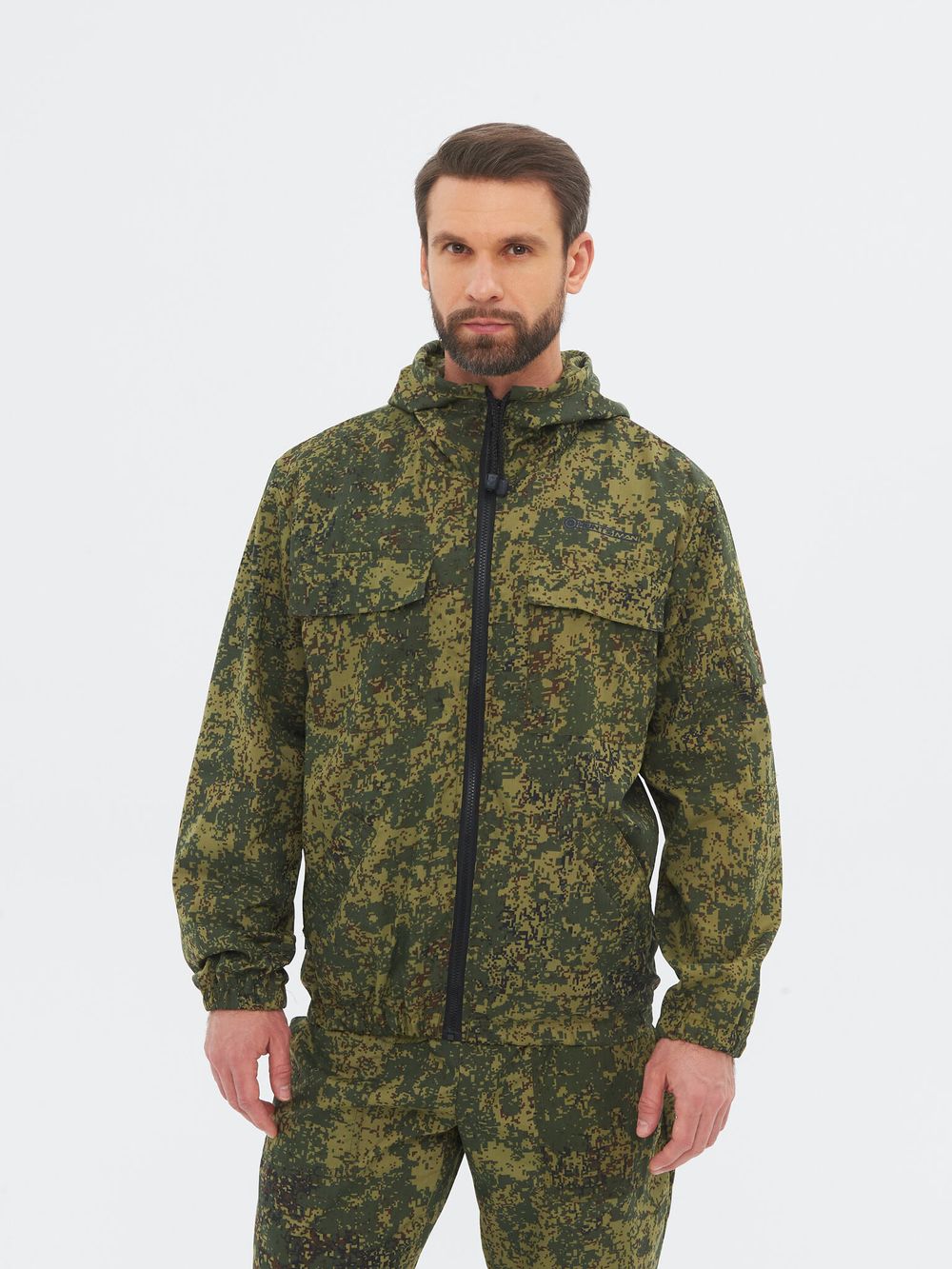 Костюм летний Стрелок ткань Сорочка цвет Цифра зелёная