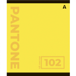 Тетрадь 48л., А5, клетка, Alingar "Pantone", скрепка, мелованый картон ( стандарт), блок офсет, 5 дизайнов в пленке т/у