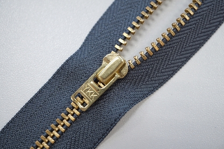 Молния Джинс, цв.182 неразъемная, латунь YKK Тип 3 18 см