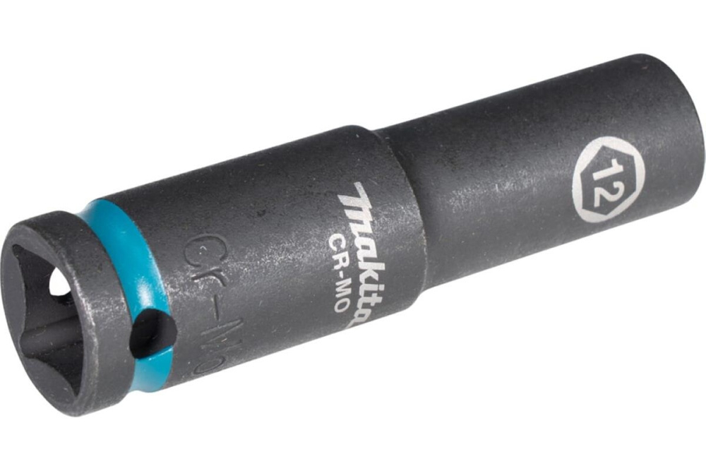 Ударная удлиненная торцовая головка Impact Black 1/2" 12x81,5 мм Makita E-16433