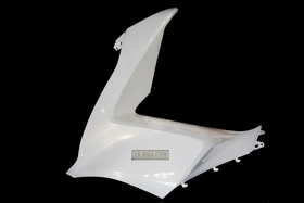 64502-K36-T00ZH. COVER, L. FR. *NHA87P*, White. Fairing Honda PCX 2014-2017