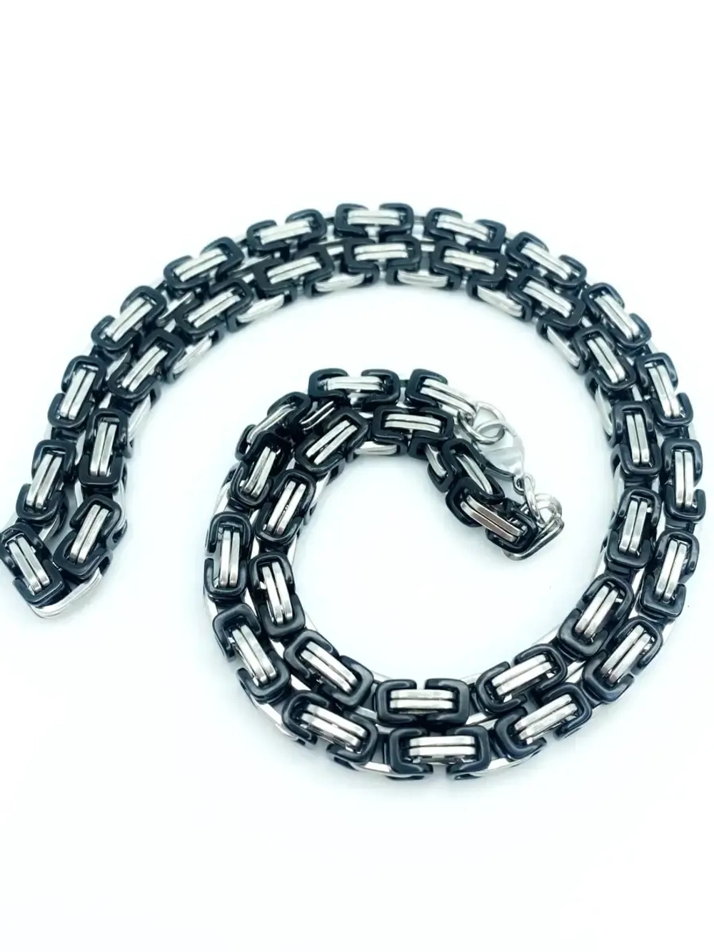 Массивная цепочка Steel Rage из стали