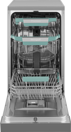 Посудомоечная машина Weissgauff DW 4539 Inverter Touch AutoOpen Inox (узкая)432175