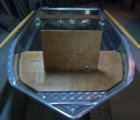 Алюминиевая моторная лодка Тактика-370