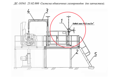 КДМ2016 25.02.200 Блок газового оборудования