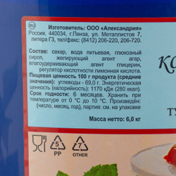 Гель кондитерский нейтральный ~ 6 кг