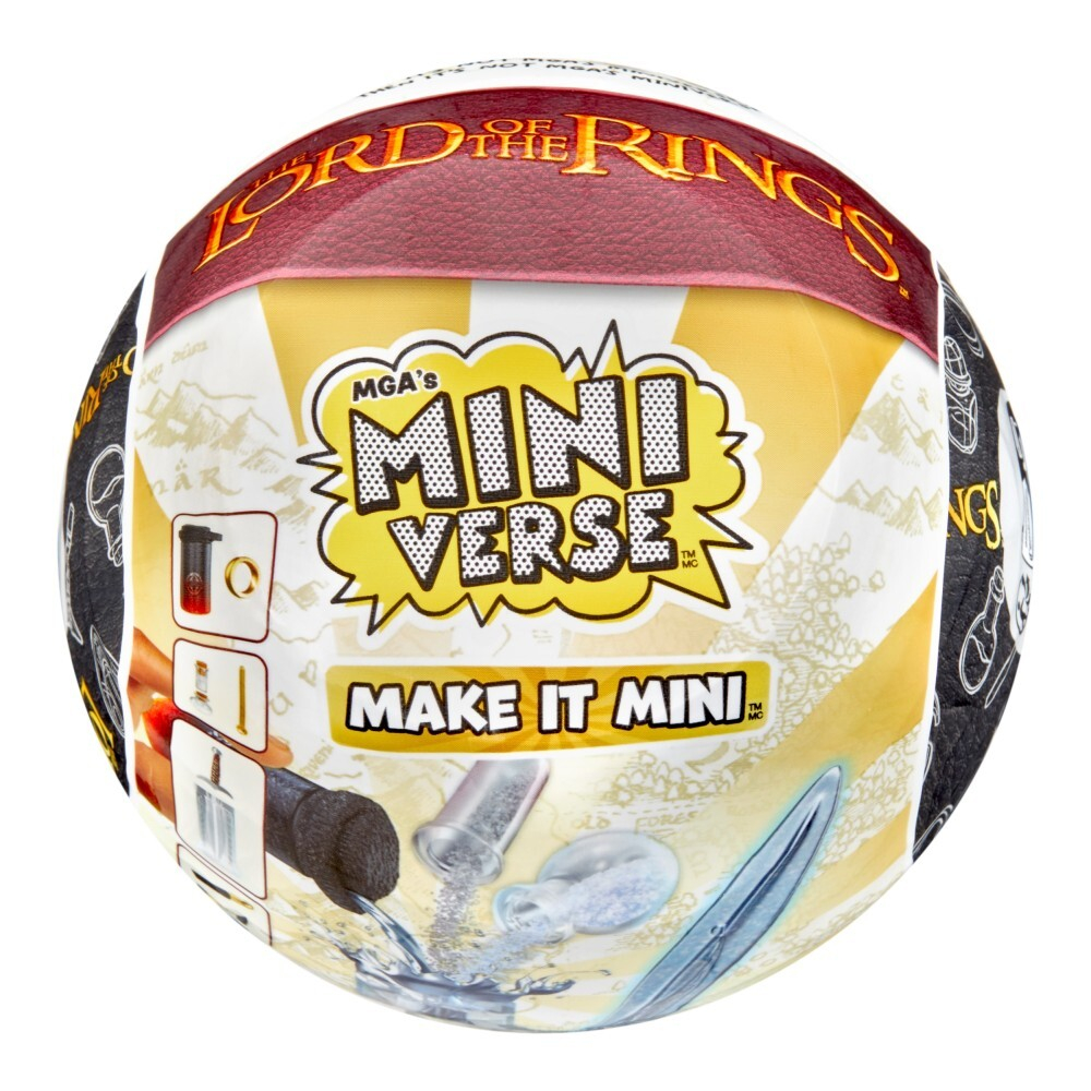 MGA's Miniverse - Мини шар-сюрприз "Властелин колец" Make It Mini Lord of the Rings 514510 / артикул   514510  / GTIN 035051514510
