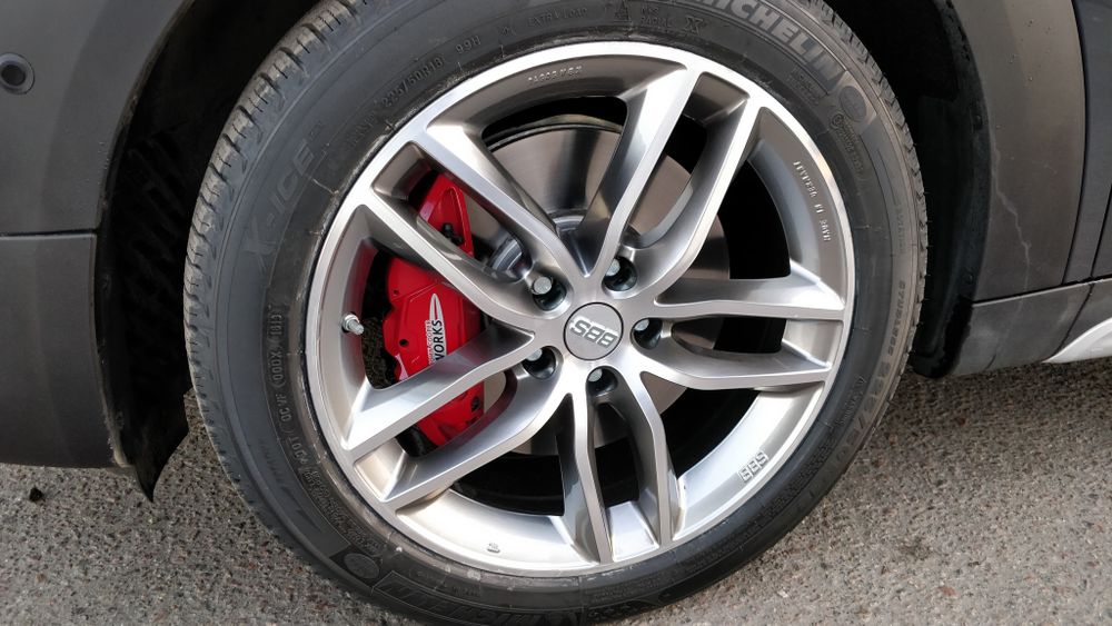 JCW FMX & BBS SX 18" platinum silver/diamond