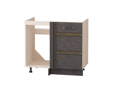 Бруклин-101 (DaVita) 101.52 Тумба под мойку угловая