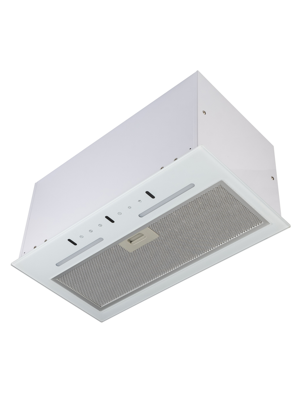 Вытяжка кухонная MACBI встраиваемая B-BOX-G 55 G WHITE 1200м3/ч Черная (управление жестами)