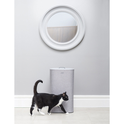 Корзина для белья tota™, 60 л, серая