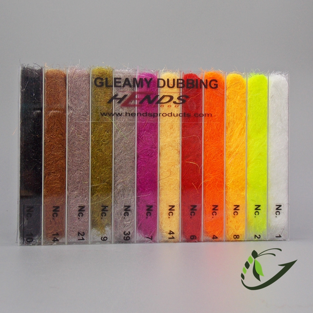 HENDS Набор даббингов Gleamy Dubbing Box Dispenser 12 colors