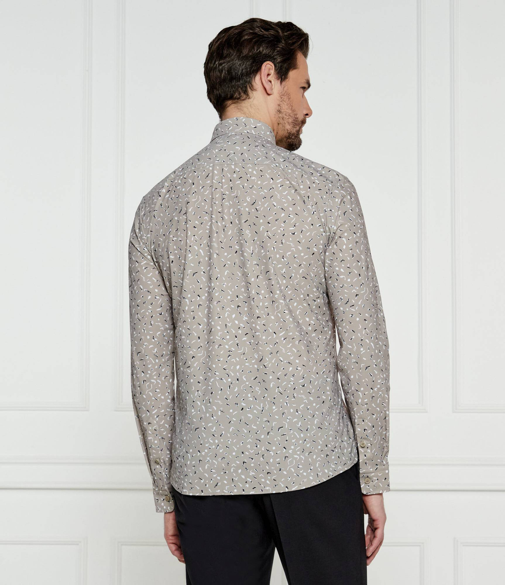 Рубашка P-ROAN-kent-C1-233 BOSS BLACK - бежевый(50533561)