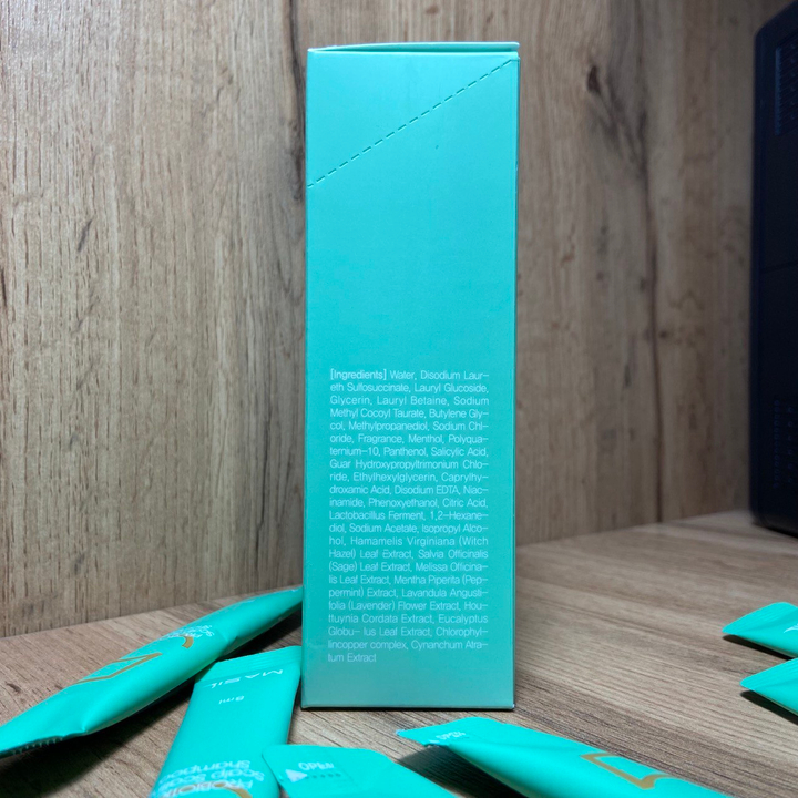 Шампунь Masil 5 Probiotics Scalp Scaling Shampoo укрепляющий против перхоти с пробиотиками 8 мл