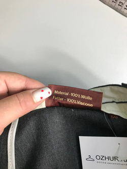 Брюки классика из 100% шерсти 50 размер