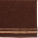 Полотенце махровое 50*90см «Sunrise» цвет темно-коричневый 04040 плотность 400гр/м2