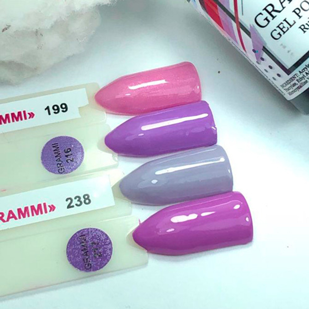 Гель-лак для ногтей "GRAMMI", Fn №216 8мл