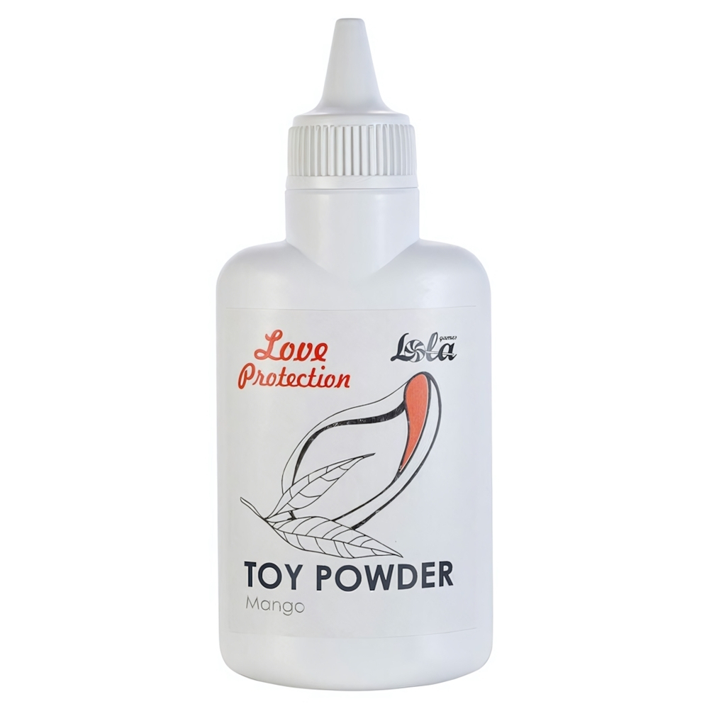 Пудра для игрушек ароматизированная Love Protection Манго 30 гр (Цвет: белый)