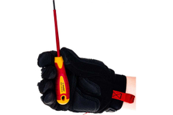 Диэлектрическая отвертка Зубр до 1000В ПРОФИ Cr-V SL 3 x 100 мм 25261-3.0-075_z01