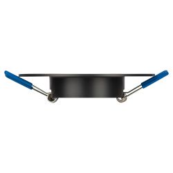 Встраиваемый светильник алюминиевый ЭРА KL83 BK MR16/GU5.3 черный | Алюминиевые встраиваемые светильники