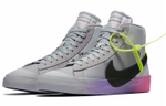 Кроссовки Off-White X Nike Blazer Wolf "Grey Serena" The Ten