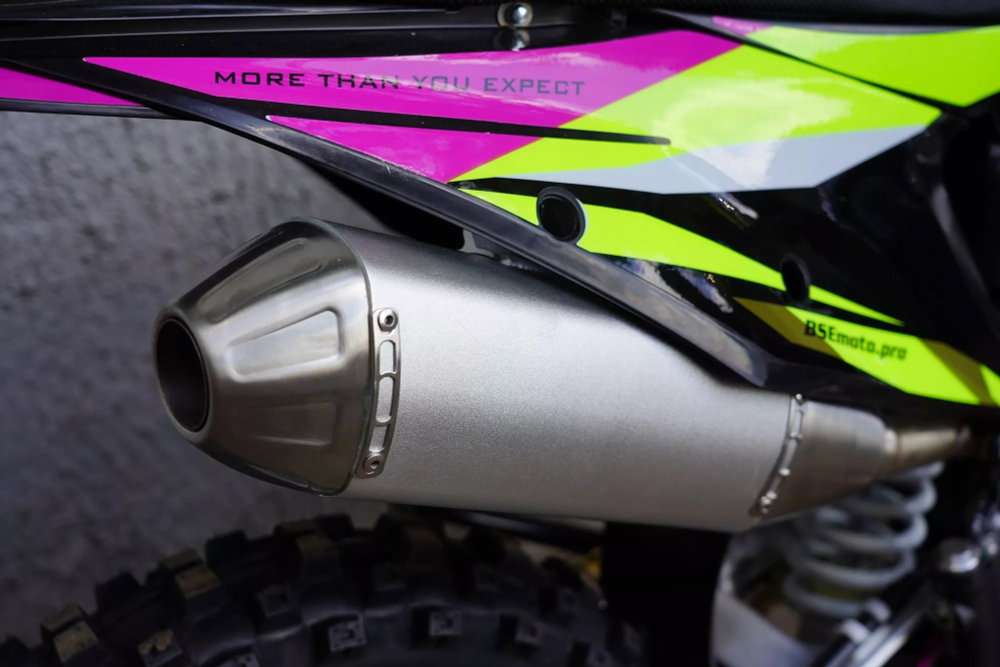 Мотоцикл Кросс BSE T8 Neon Storm (Sport)