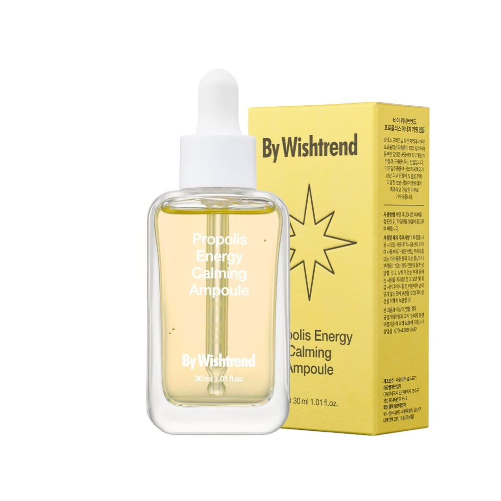 Успокаивающая ампула с прополисом BY WISHTREND Propolis Energy Calming Ampoule 30ml
