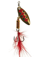 Блесна вращающаяся Lucky John SPIN X LONG 05 12,0г CR (5шт. в упк.)