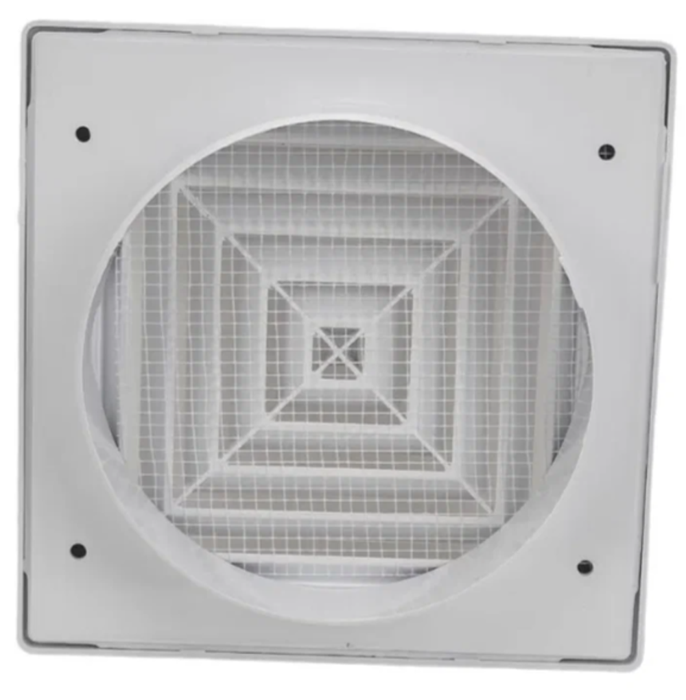 Решетка с фланцем ПК 160х100