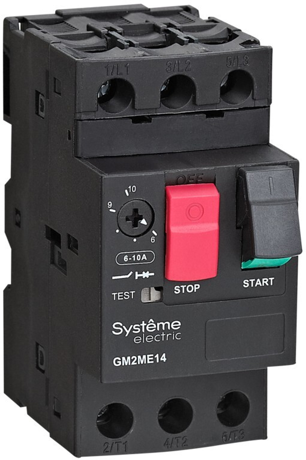 Автоматический выключатель для защиты двигателя  Systeme Electric GM2ME02